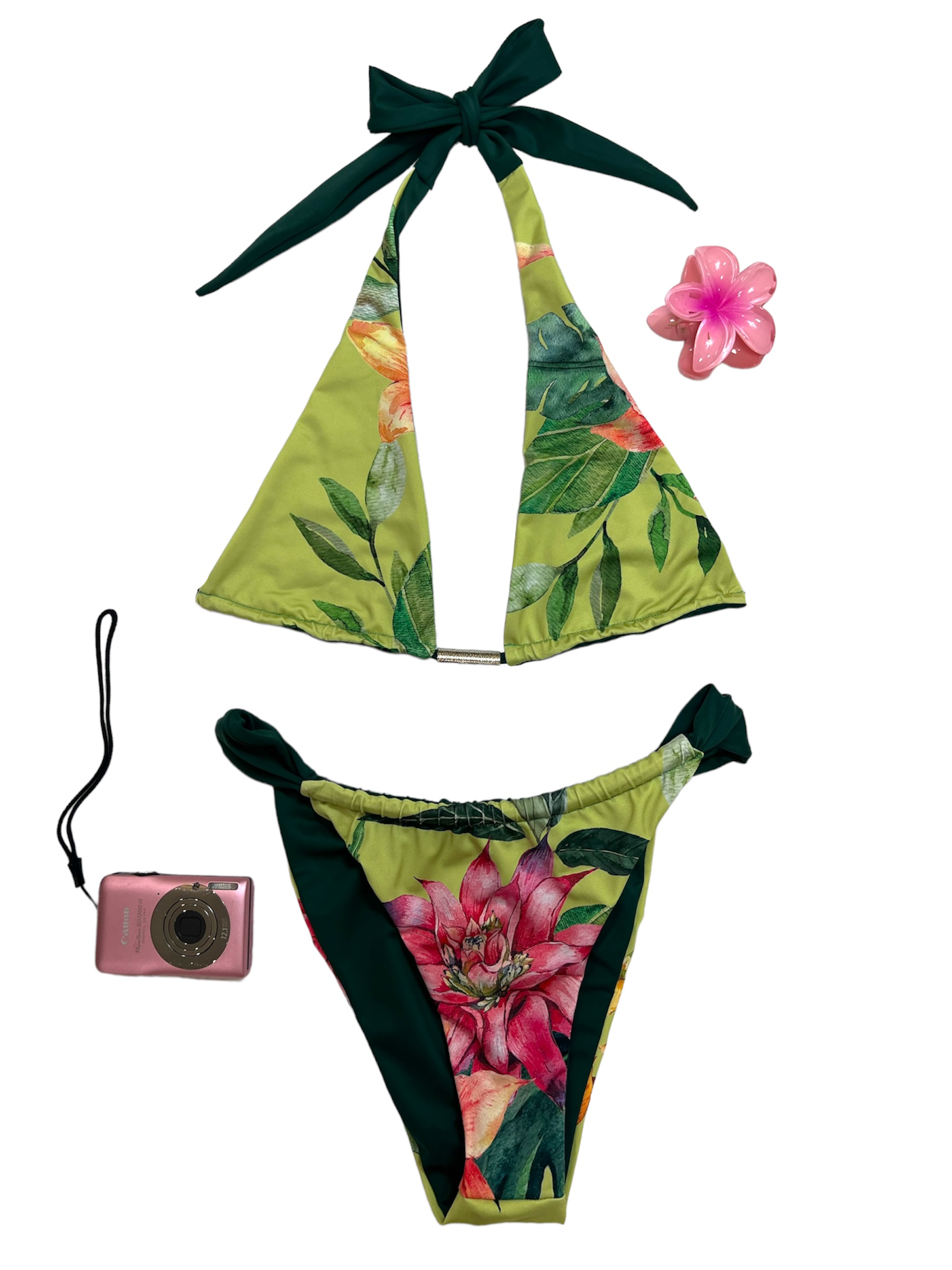 Chase Reversible Halter Bikini Top