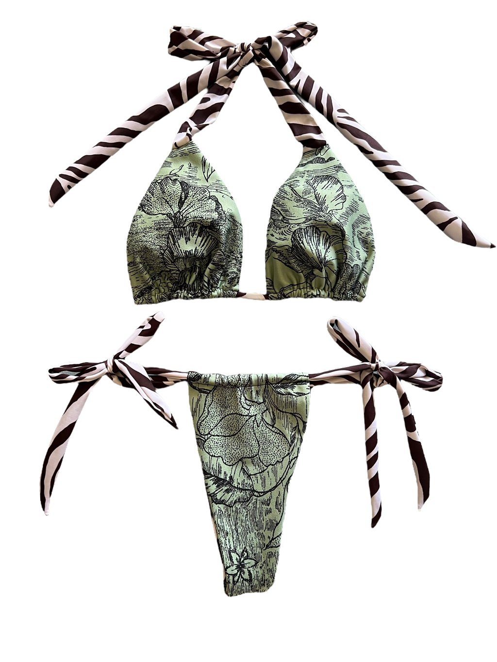 Chase Reversible Halter Bikini Top