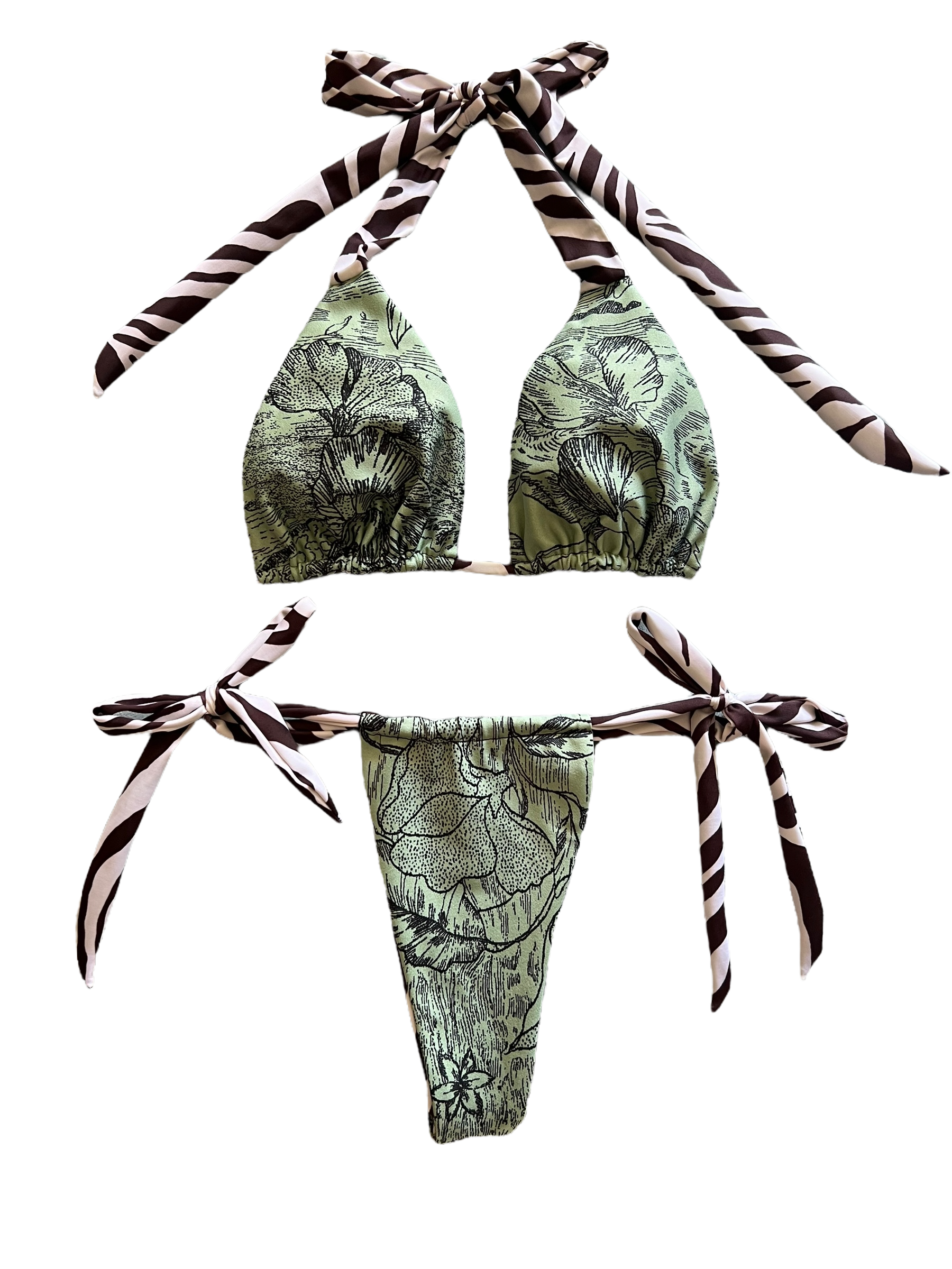 Chase Reversible Halter Bikini Top